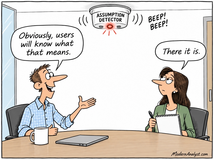 The Assumption Detector
